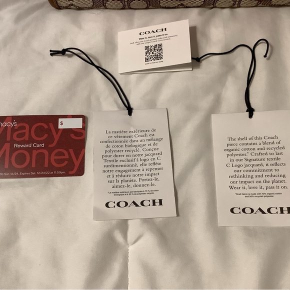 Coach rogue 25 with keychain purse charm wallet - Picture 11 of 16